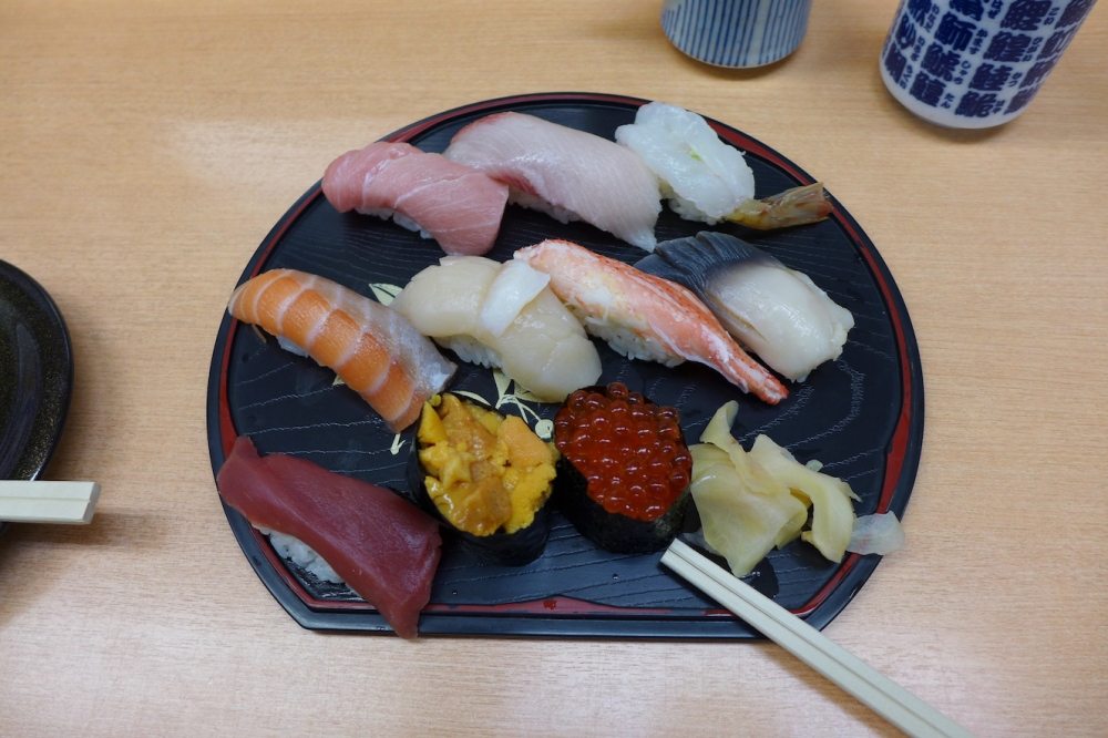 Eating through Japan